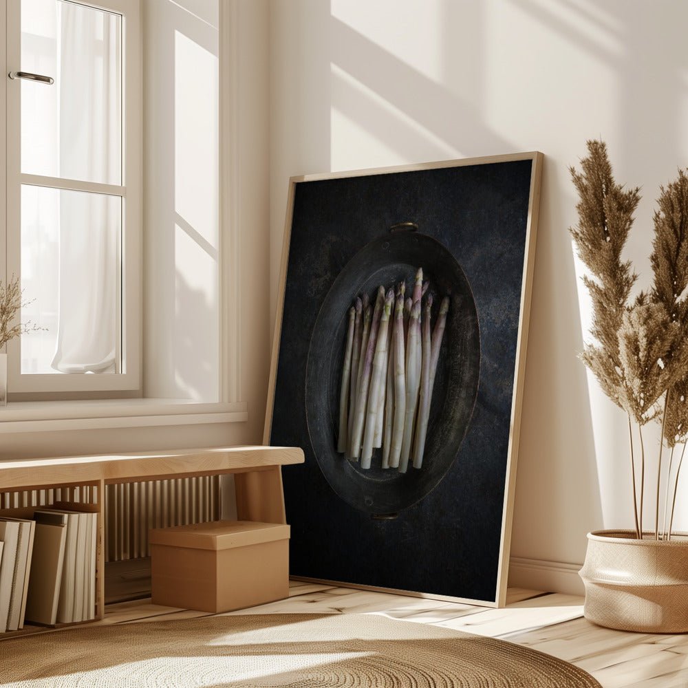 White Asparagus Poster - Corkframes.com