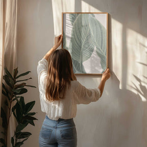 Calla Leaf Poster