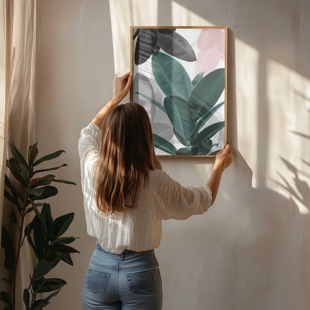 Leaf Play Poster