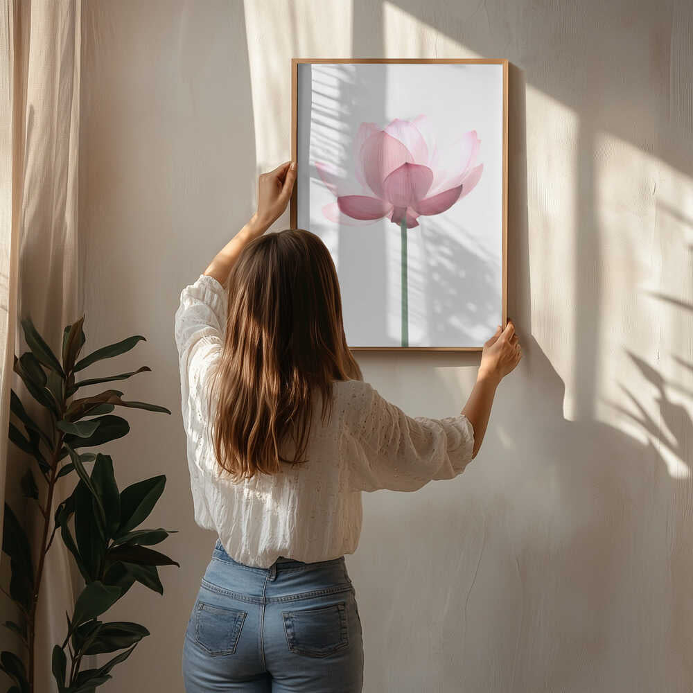 Lotus Flower Poster
