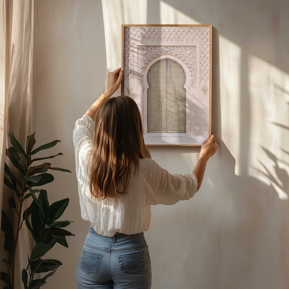 Boho Door Poster