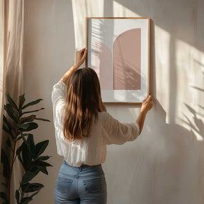 Retro Geometric Poster
