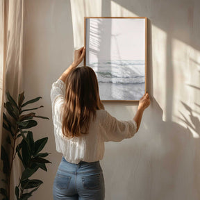 Blush Ocean Poster