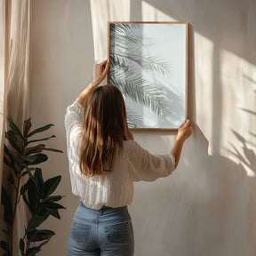 Blue Palms Poster