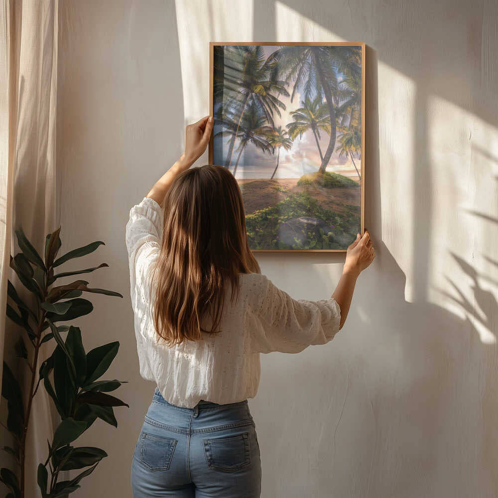 Vertical Paradise Poster
