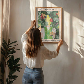 Into the Garden (blonde) Poster