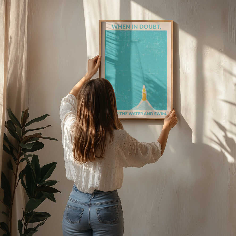 Open Water (blonde) Poster