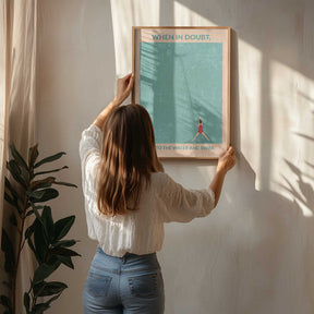 Open Water Standard Wall Art Poster