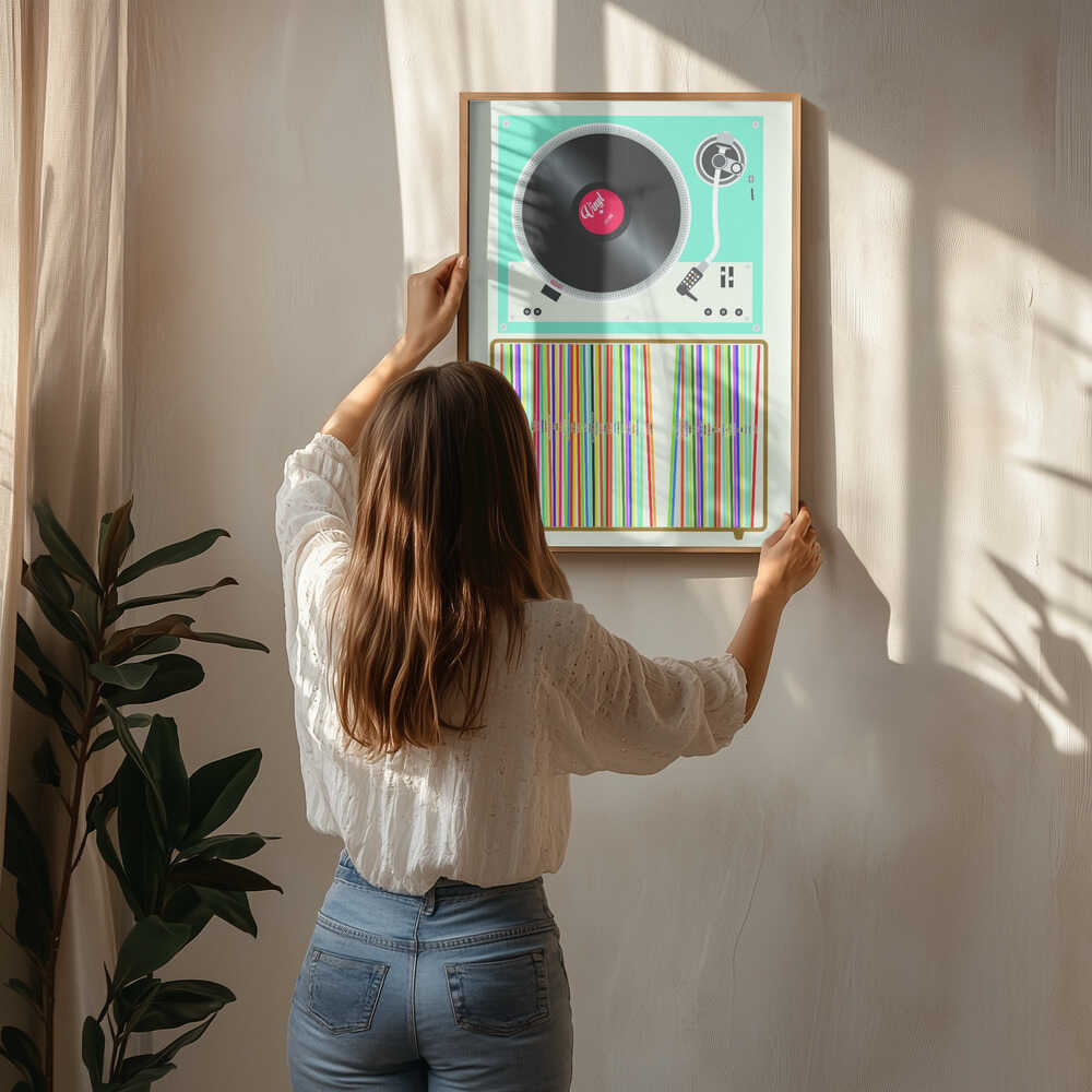 Vinyl Stack Poster