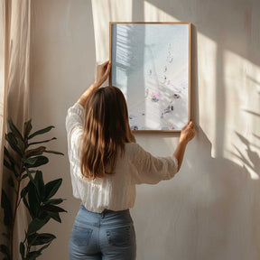 Aerial beach view 2 Poster