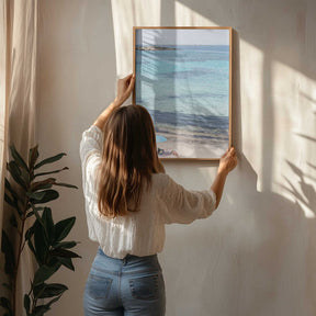 Italian beach 3 Poster