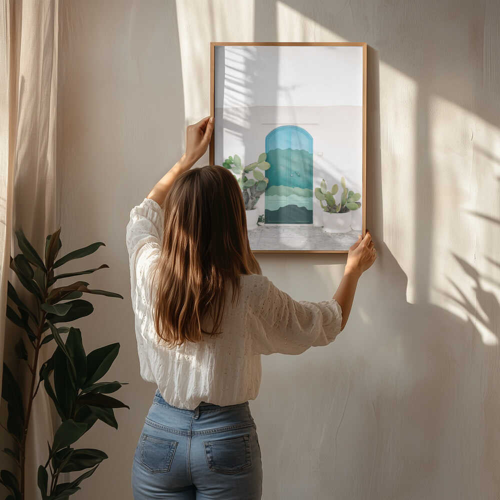 The Ostuni Door Poster