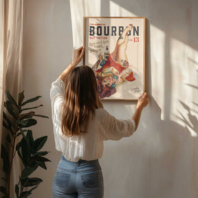 Babes of Bourbon Vol 13 Rum Drinking Pinup Girl Art Poster