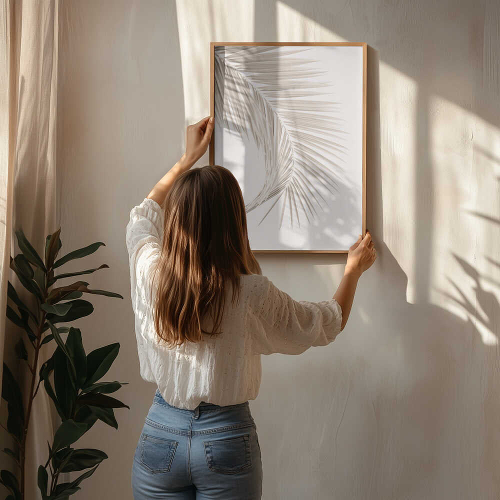 Tan Leaf Poster