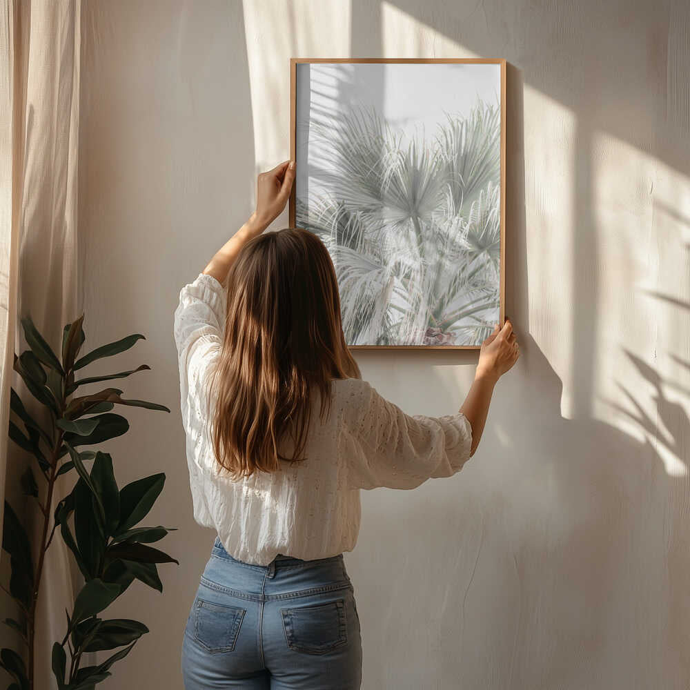 Palm Leaf Poster