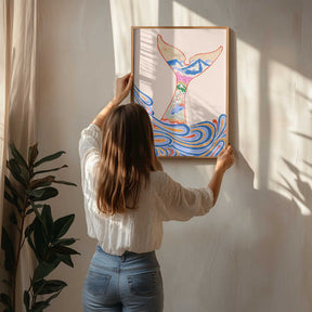 Feeling Blue, Shades of Blue Poster