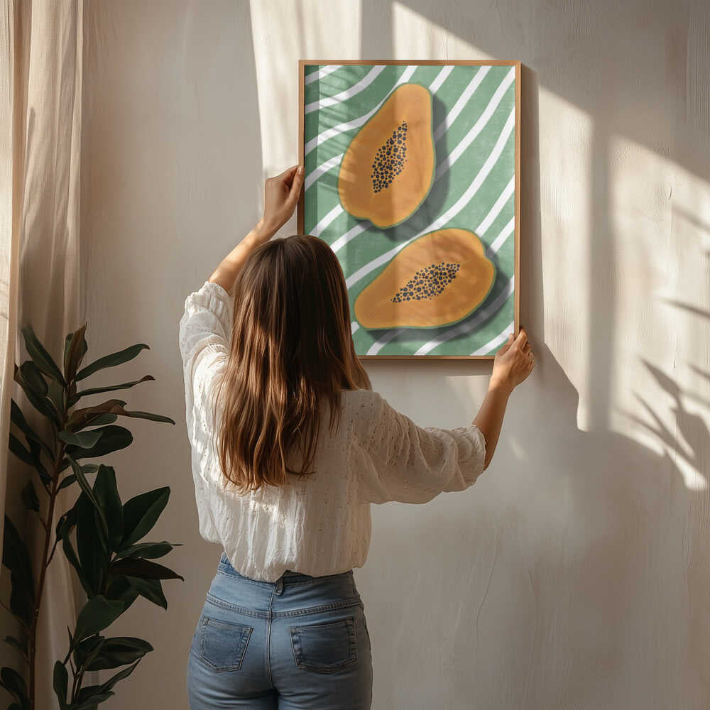 Papayas Poster