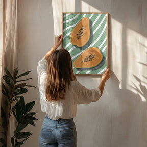 Papayas Poster