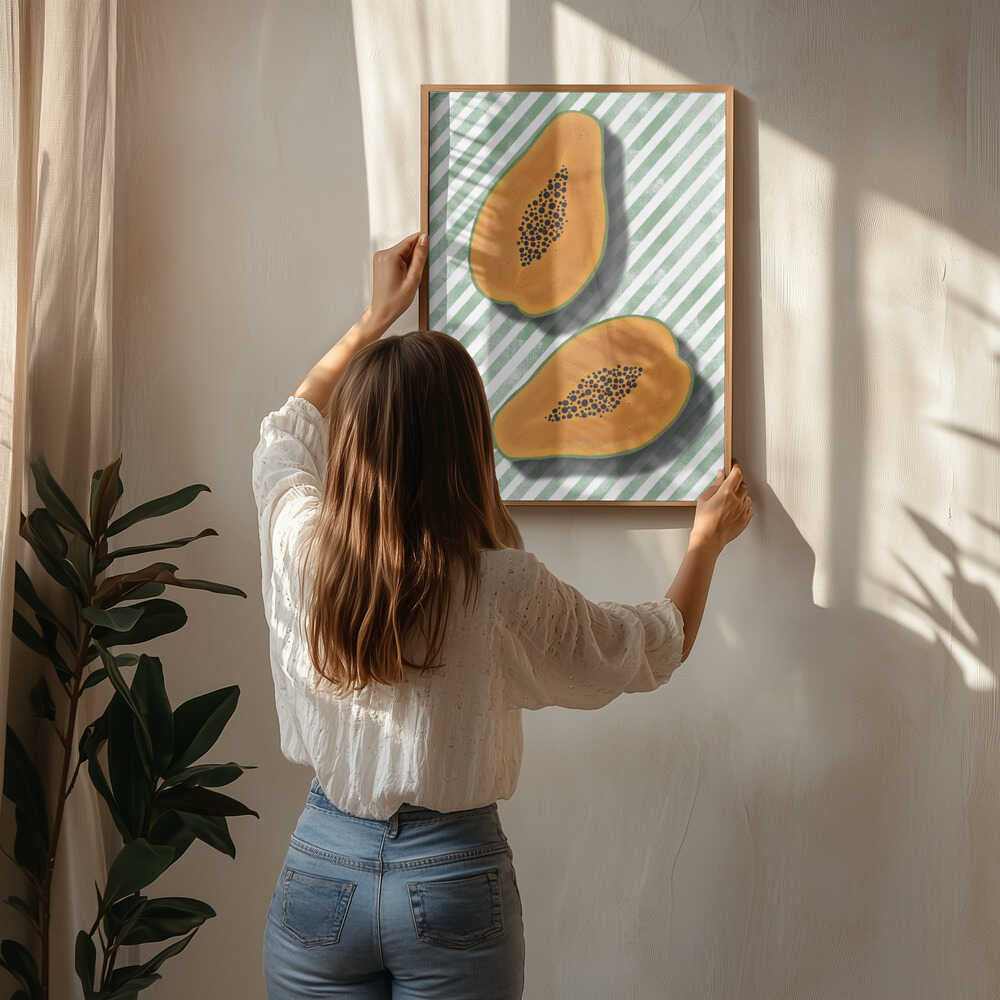 Papayas Poster