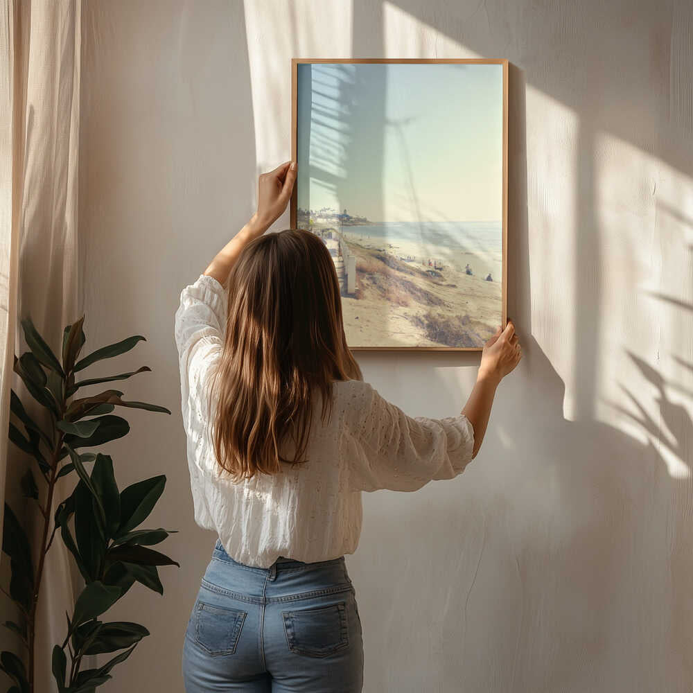 California Beachside Poster