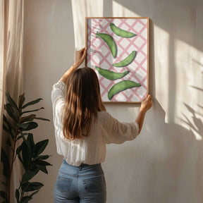 Sugar snap peas Poster