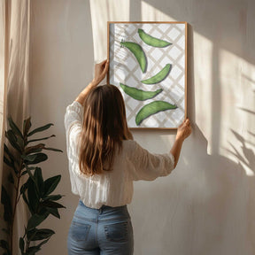 Sugar snap peas Poster