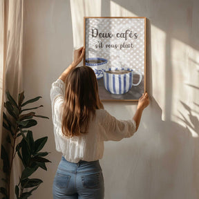 Two coffees please Poster