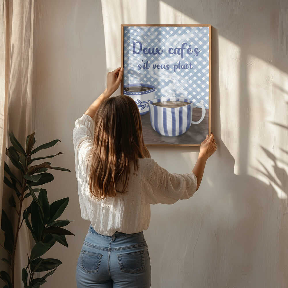 Two coffees please Poster