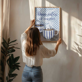 Two coffees please Poster