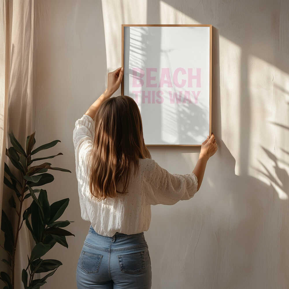 Beach This Way Poster