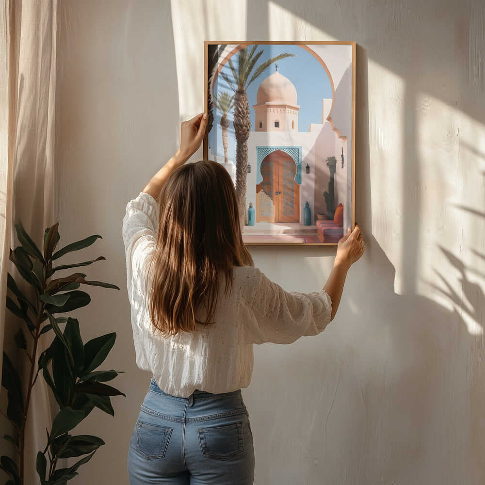 Bohemian Arches Poster