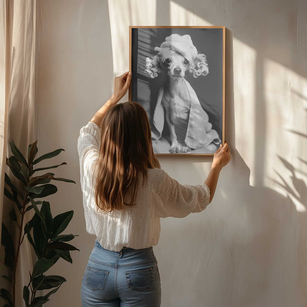 Spa Day Pooch Poster