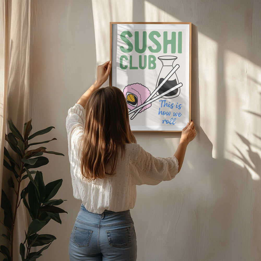 A3 Sushi Club 01.png Poster