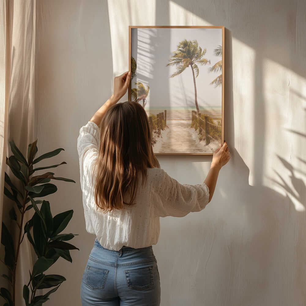 Tropical Paradise Vibes Poster