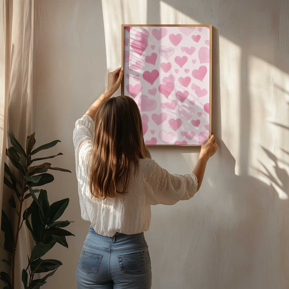 Pink Love Poster
