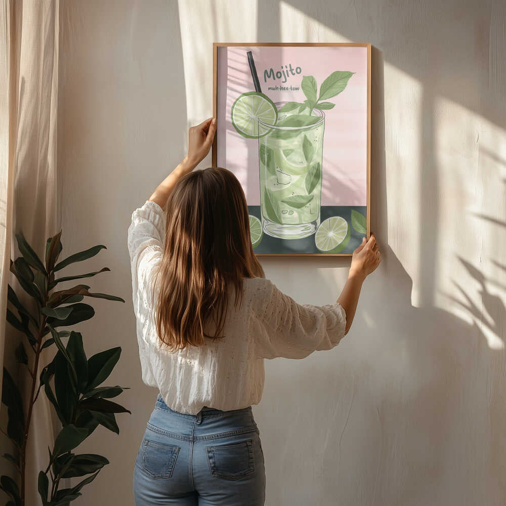 Lime Mint Refresh Poster