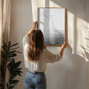 Flying Birds Poster