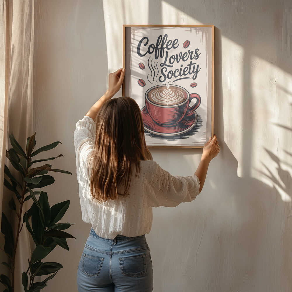 Steaming Cup Club Poster