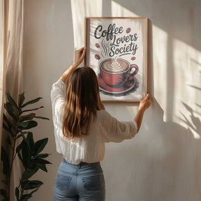 Steaming Cup Club Poster