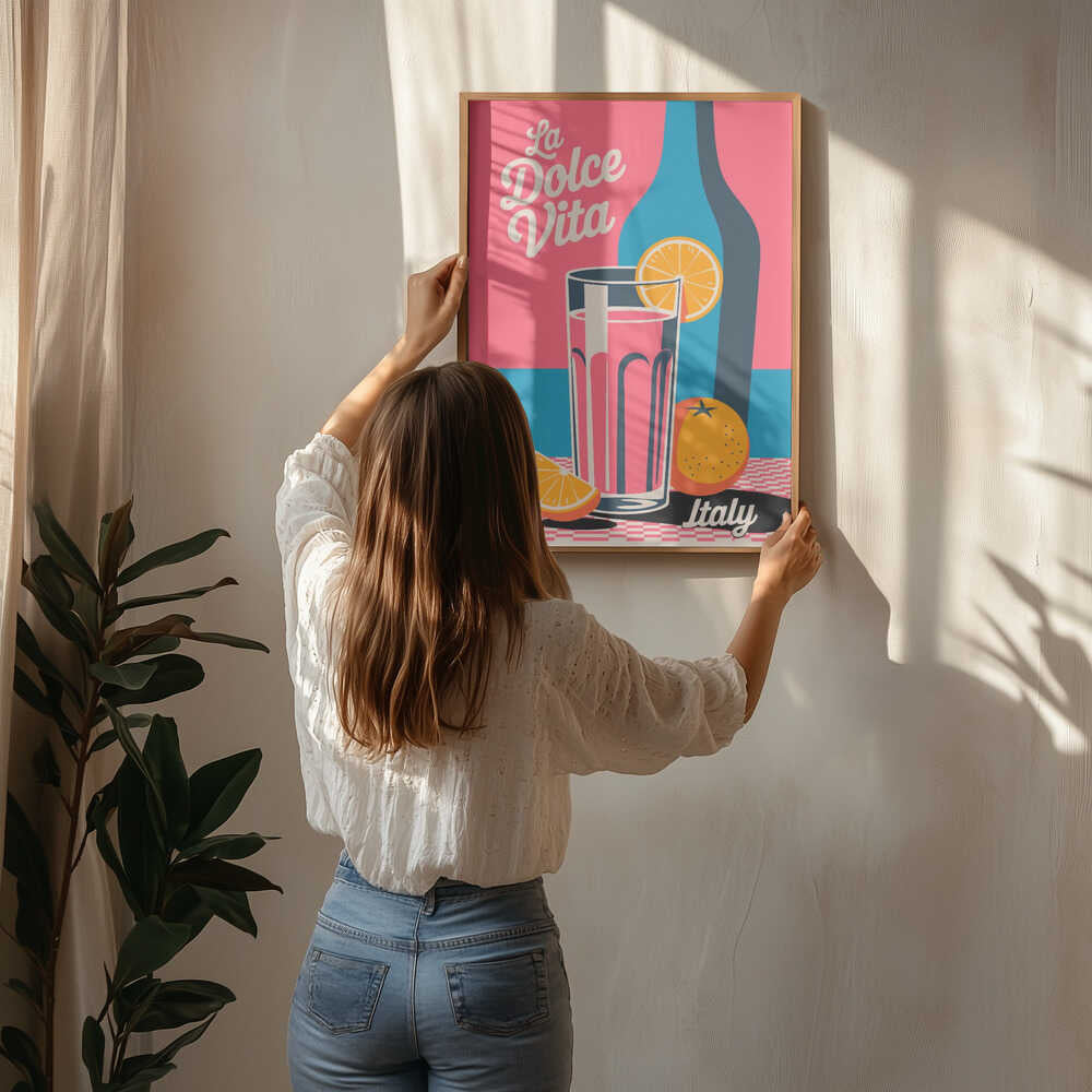 Citrus Delight Italy Poster