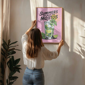 Summer Mojito Poster
