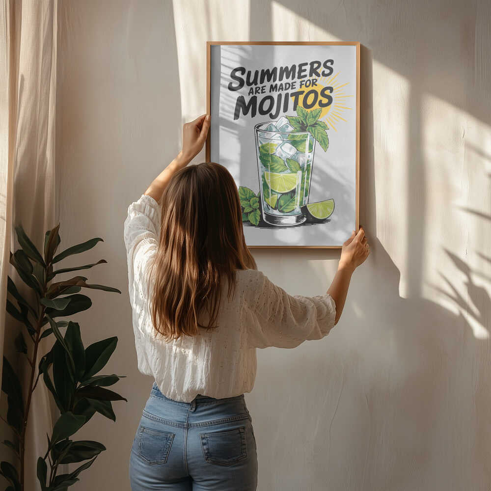 Summer Mojito Poster