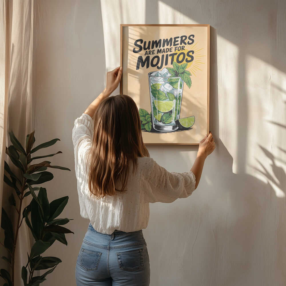 Summer Mojito Poster