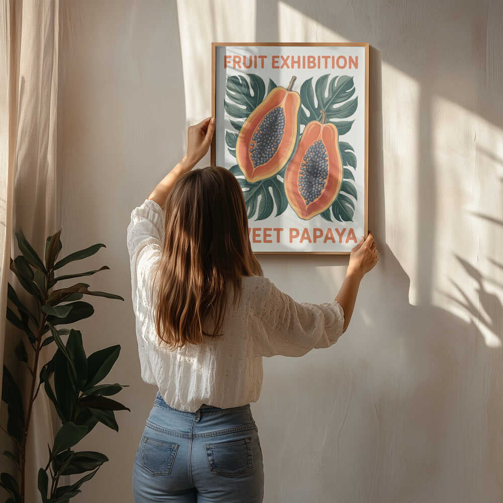 Sweet Papaya Poster