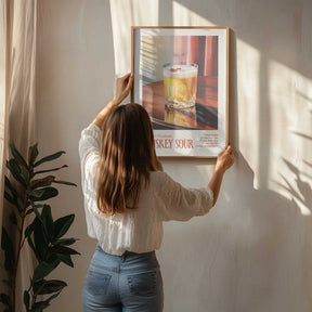 Classic Cocktails - Whiskey Sour Poster