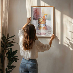 Classic Cocktails - Old Fashioned Poster