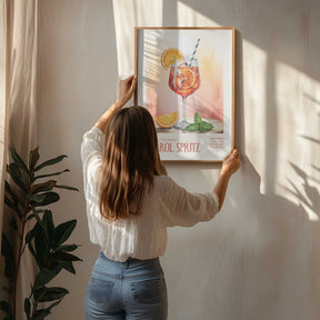 Classic Cocktails - Aperol Spritz Poster