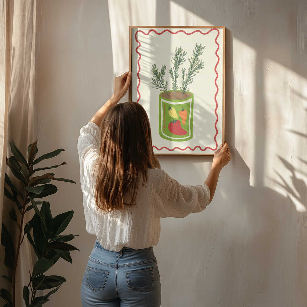 Chillies &amp; Rosemary Poster
