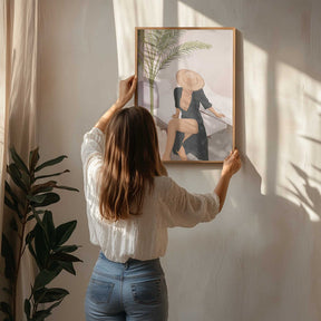 Elegance in Relaxation Poster