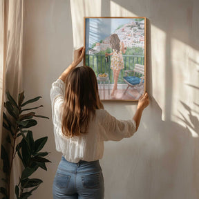 Balcony Bliss Poster